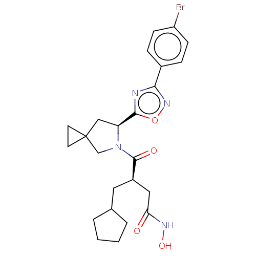 Chemical structure of BindingDB Monomer ID 50542160