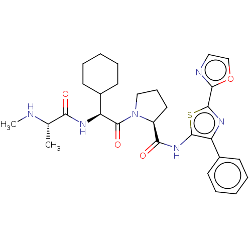Chemical structure of BindingDB Monomer ID 50542237