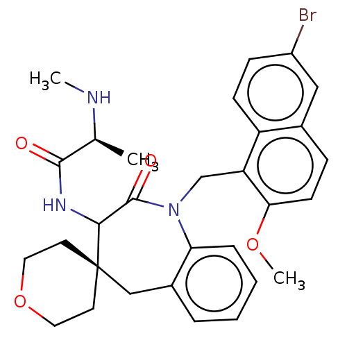 Chemical structure of BindingDB Monomer ID 50542268
