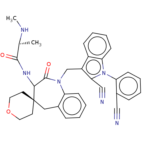 Chemical structure of BindingDB Monomer ID 50542269