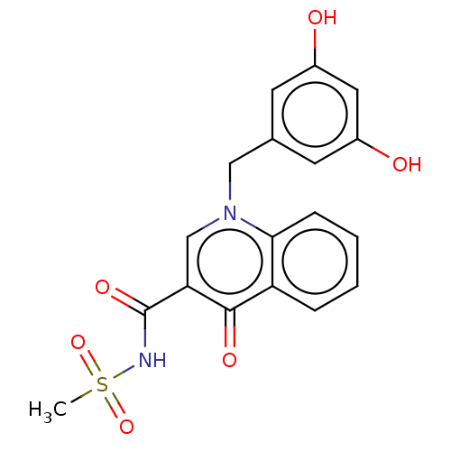 Chemical structure of BindingDB Monomer ID 50542345