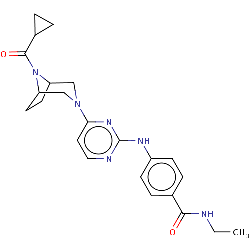 Chemical structure of BindingDB Monomer ID 50542396