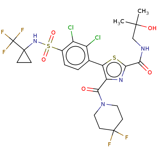 Chemical structure of BindingDB Monomer ID 50542499