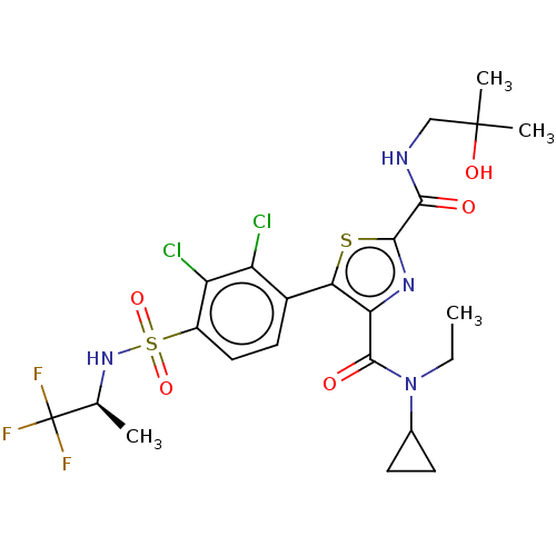Chemical structure of BindingDB Monomer ID 50542502