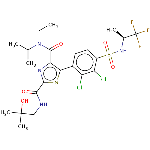 Chemical structure of BindingDB Monomer ID 50542507