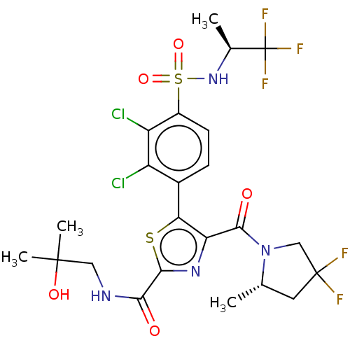 Chemical structure of BindingDB Monomer ID 50542510