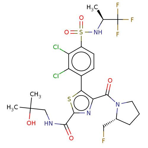 Chemical structure of BindingDB Monomer ID 50542516