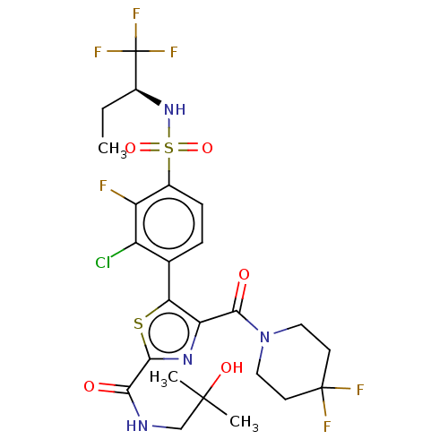Chemical structure of BindingDB Monomer ID 50542521