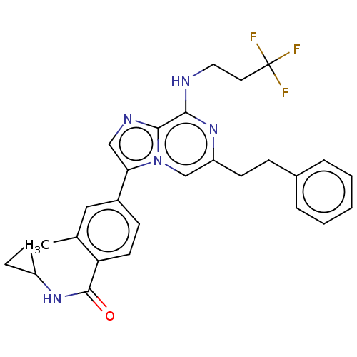 Chemical structure of BindingDB Monomer ID 50542582