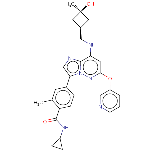 Chemical structure of BindingDB Monomer ID 50542592