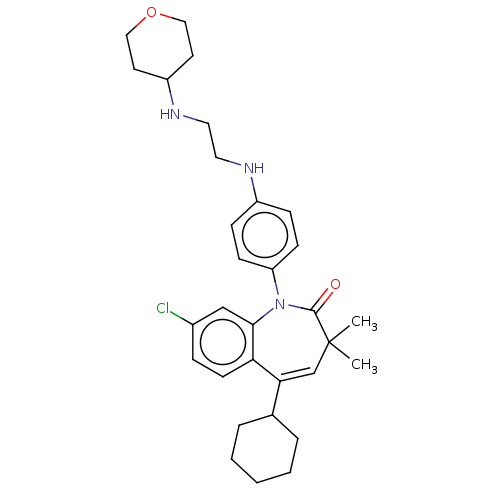Chemical structure of BindingDB Monomer ID 50542594