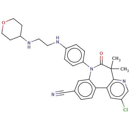 Chemical structure of BindingDB Monomer ID 50542604