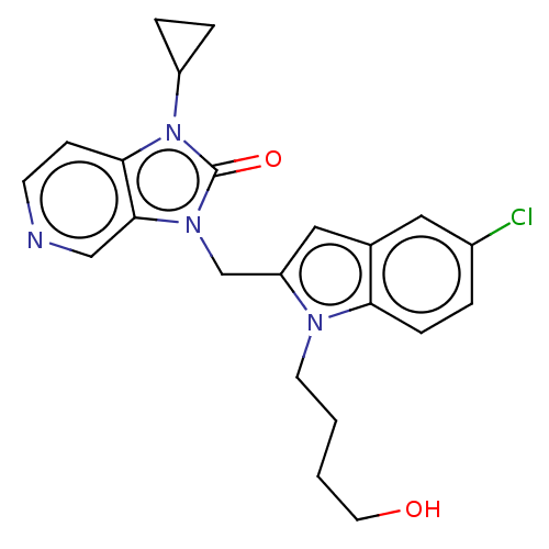 Chemical structure of BindingDB Monomer ID 50542623