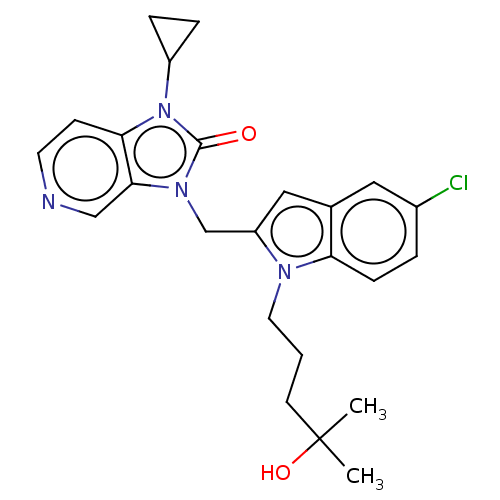 Chemical structure of BindingDB Monomer ID 50542630