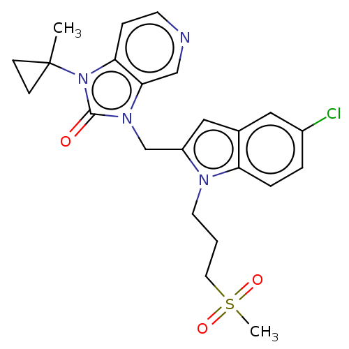 Chemical structure of BindingDB Monomer ID 50542651