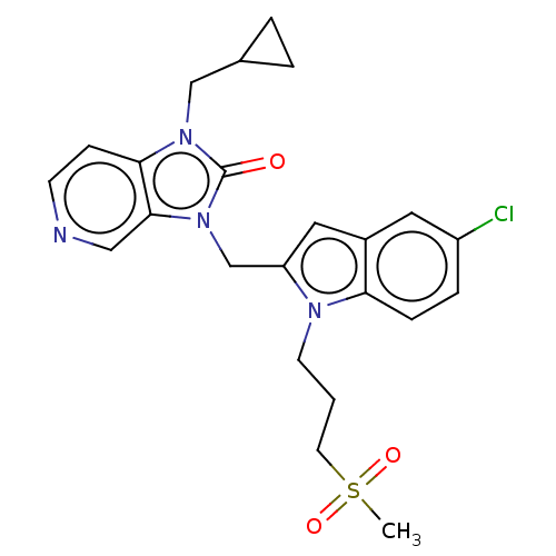 Chemical structure of BindingDB Monomer ID 50542653
