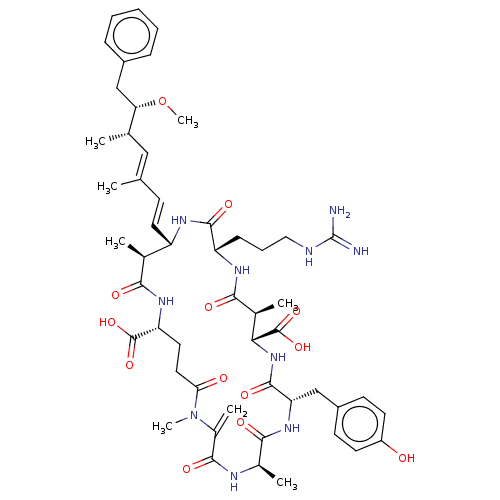 Chemical structure of BindingDB Monomer ID 50542676