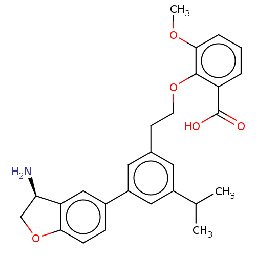 Chemical structure of BindingDB Monomer ID 50542733