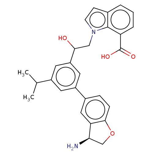 Chemical structure of BindingDB Monomer ID 50542741