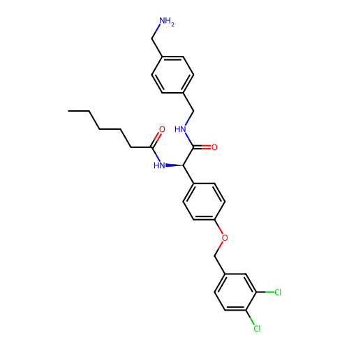 Chemical structure of BindingDB Monomer ID 50542821