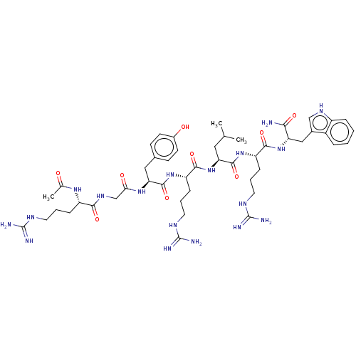 Chemical structure of BindingDB Monomer ID 50542854