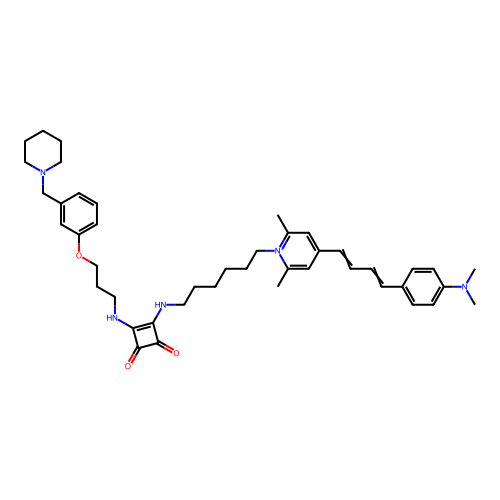 Chemical structure of BindingDB Monomer ID 50543280