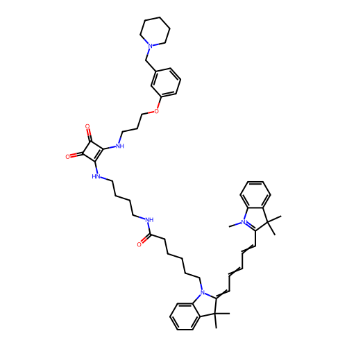 Chemical structure of BindingDB Monomer ID 50543282