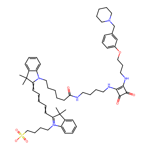 Chemical structure of BindingDB Monomer ID 50543284