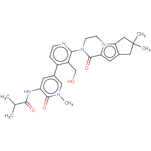 Chemical structure of BindingDB Monomer ID 50543370