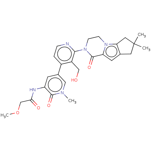 Chemical structure of BindingDB Monomer ID 50543374