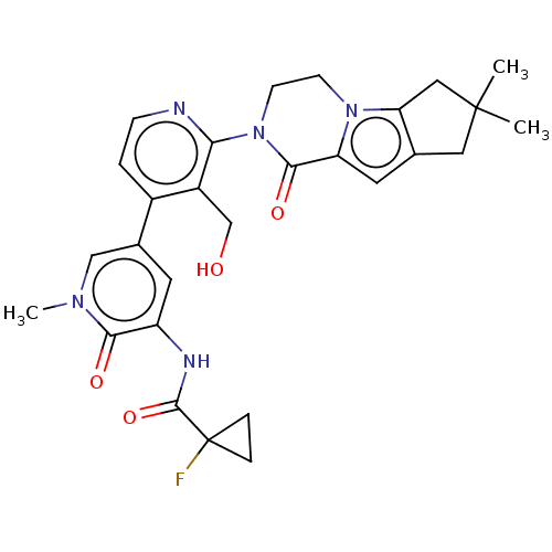 Chemical structure of BindingDB Monomer ID 50543376