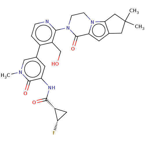 Chemical structure of BindingDB Monomer ID 50543377