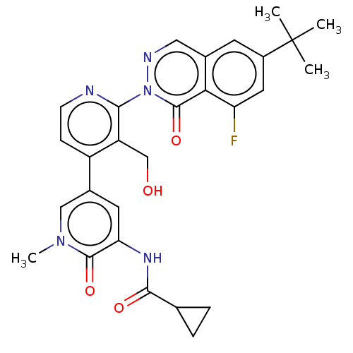 Chemical structure of BindingDB Monomer ID 50543381