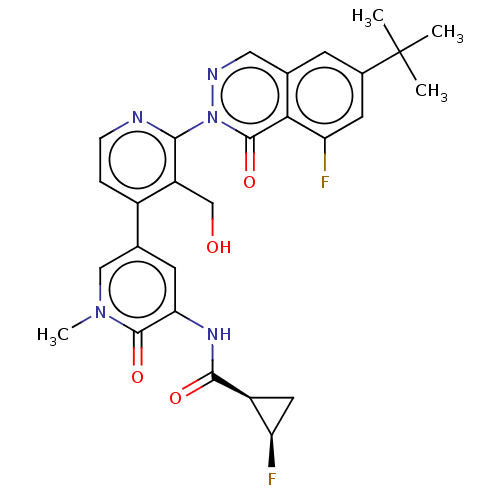 Chemical structure of BindingDB Monomer ID 50543382