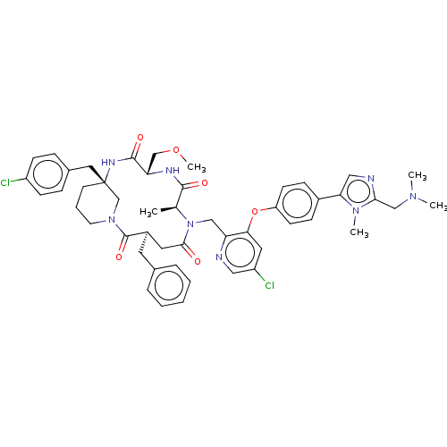 Chemical structure of BindingDB Monomer ID 50543440