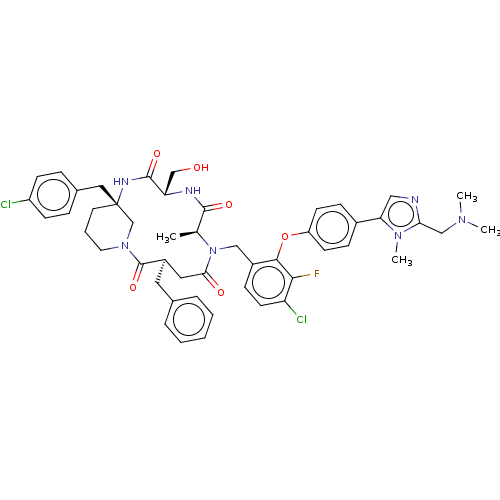 Chemical structure of BindingDB Monomer ID 50543441