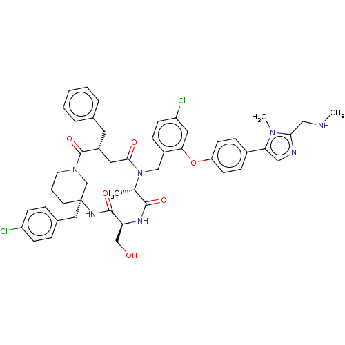 Chemical structure of BindingDB Monomer ID 50543442