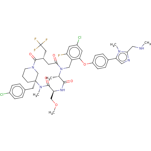 Chemical structure of BindingDB Monomer ID 50543444