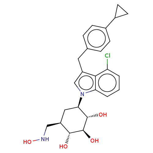 Chemical structure of BindingDB Monomer ID 50543520