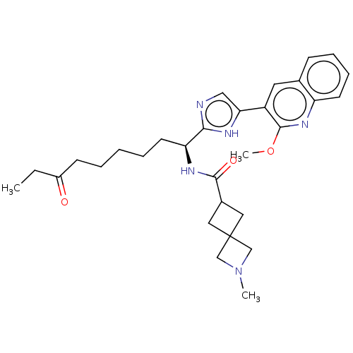 Chemical structure of BindingDB Monomer ID 50543629