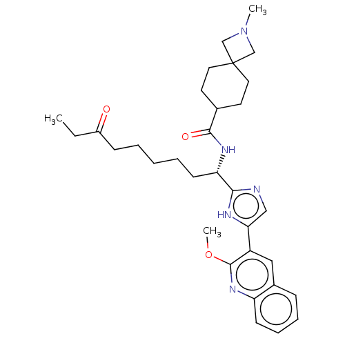 Chemical structure of BindingDB Monomer ID 50543631