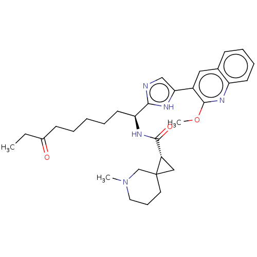 Chemical structure of BindingDB Monomer ID 50543638