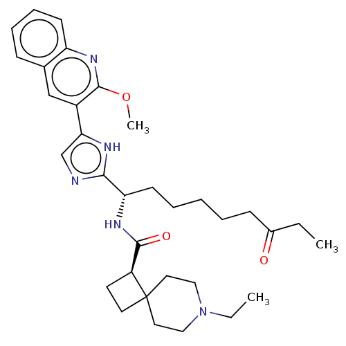 Chemical structure of BindingDB Monomer ID 50543641