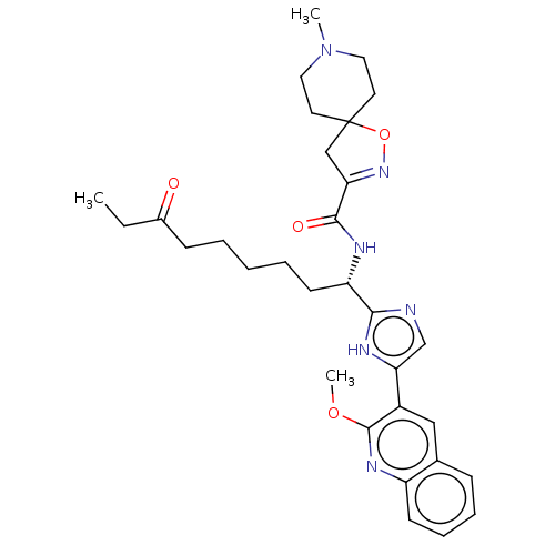 Chemical structure of BindingDB Monomer ID 50543642