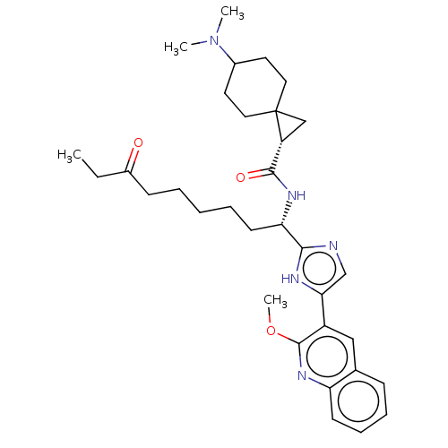 Chemical structure of BindingDB Monomer ID 50543643