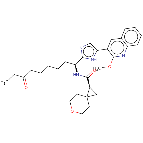 Chemical structure of BindingDB Monomer ID 50543645