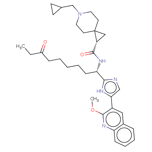 Chemical structure of BindingDB Monomer ID 50543650