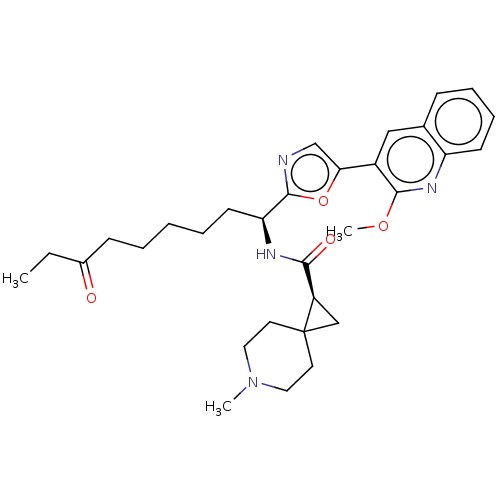 Chemical structure of BindingDB Monomer ID 50543657