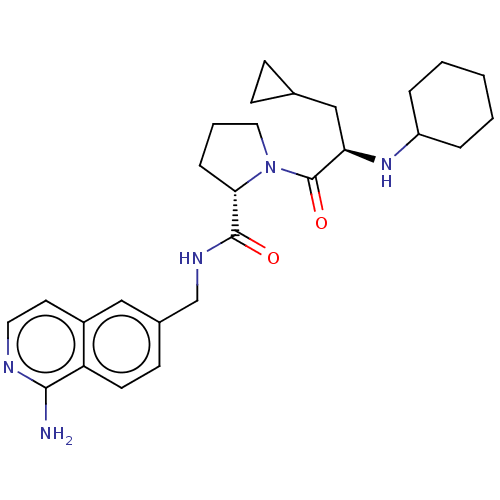 Chemical structure of BindingDB Monomer ID 50543689