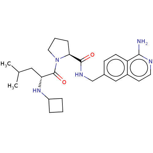 Chemical structure of BindingDB Monomer ID 50543701